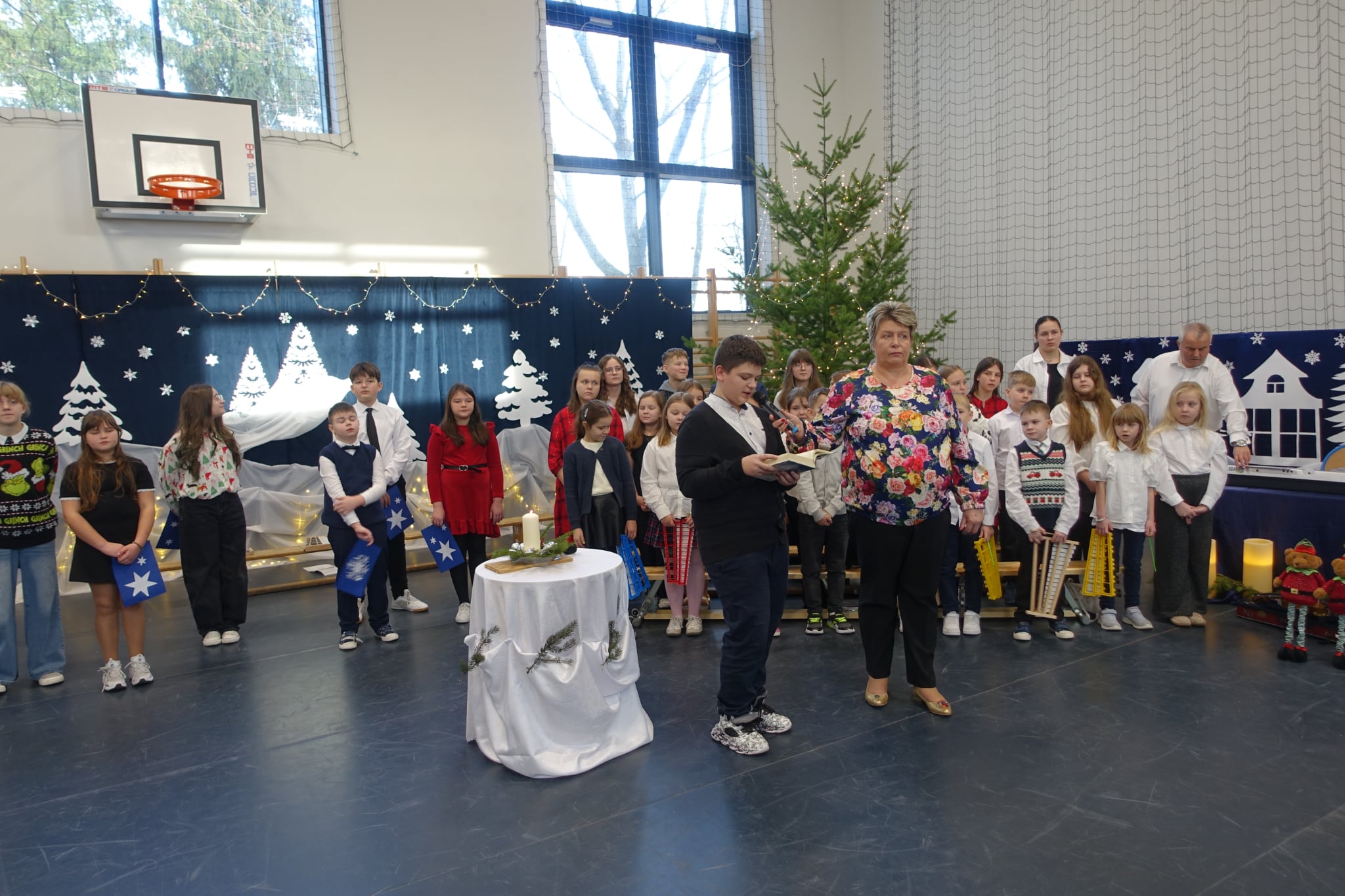 Jasełka Bożonarodzeniowe i Wigilia Szkolna